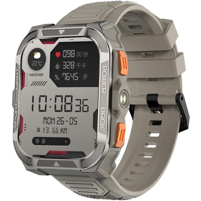 Смарт-годинник Blackview W80 Pro 1,91" 900 mAh IP68 Grey (6931548324096)