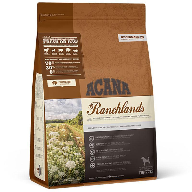 Корм сухий для собак різних порід ACANA RANCHLANDS DOG з червоним м'ясом і рибою 6 кг (a54360) - фото 8