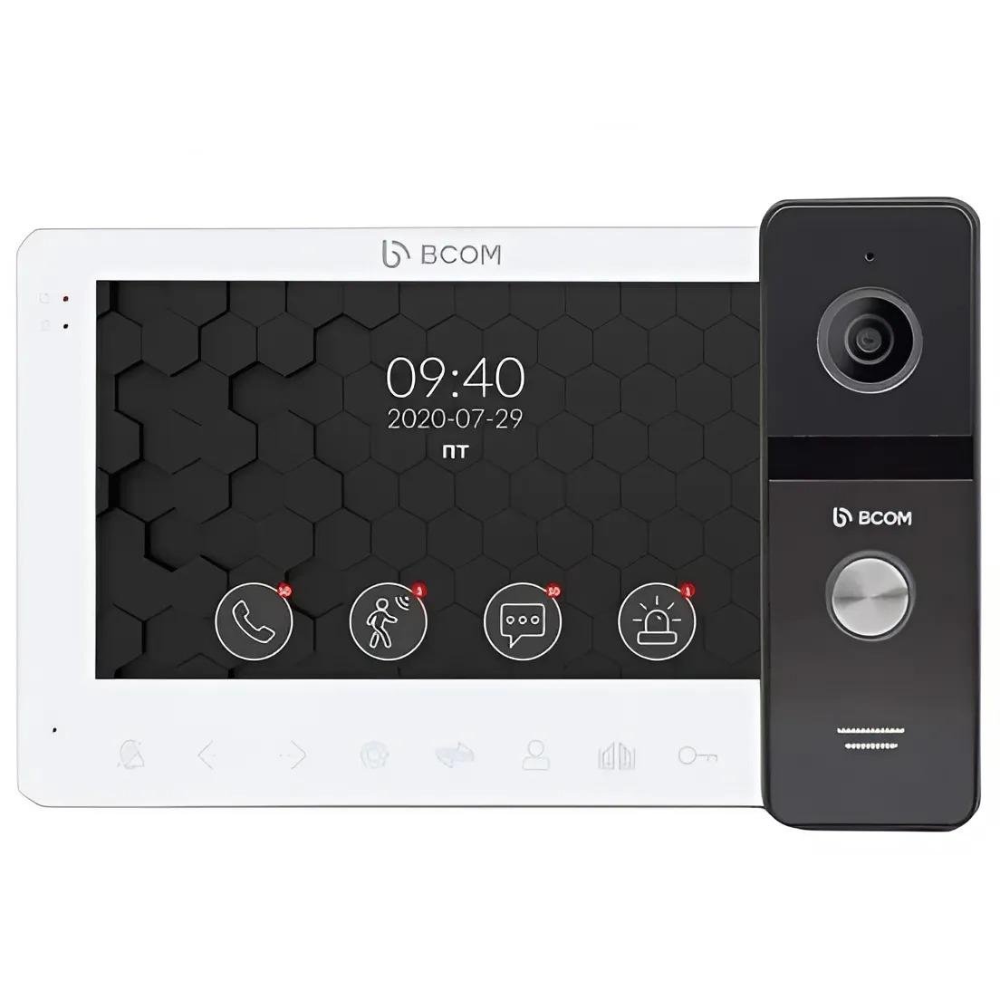 Комплект відеодомофону BCOM BD-780FHD White (99-00016541)