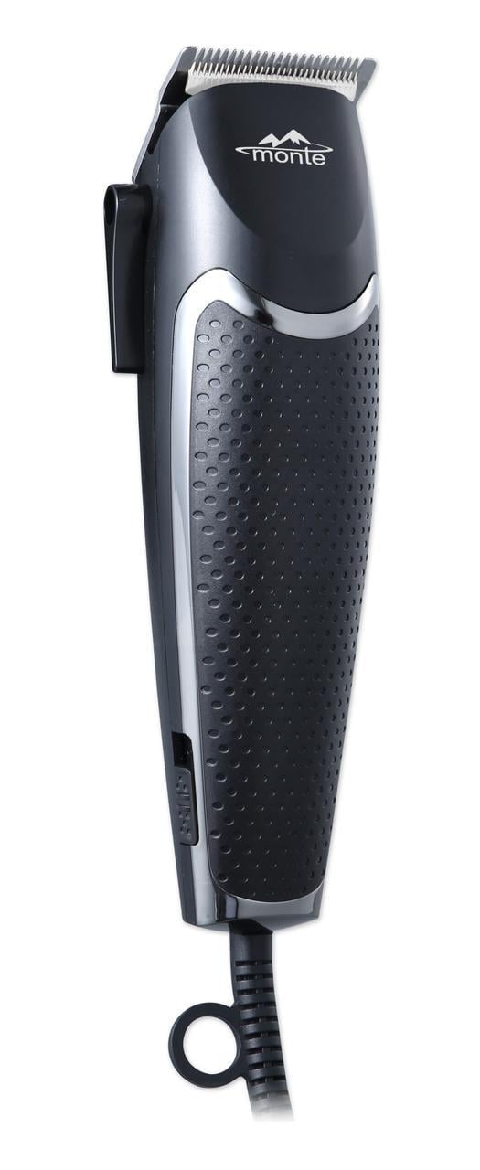 Машинка для стрижки Monte MT-5065C керамические лезвия/4 насадки 3-12 мм/от сети 15 Вт Черный (33348715)