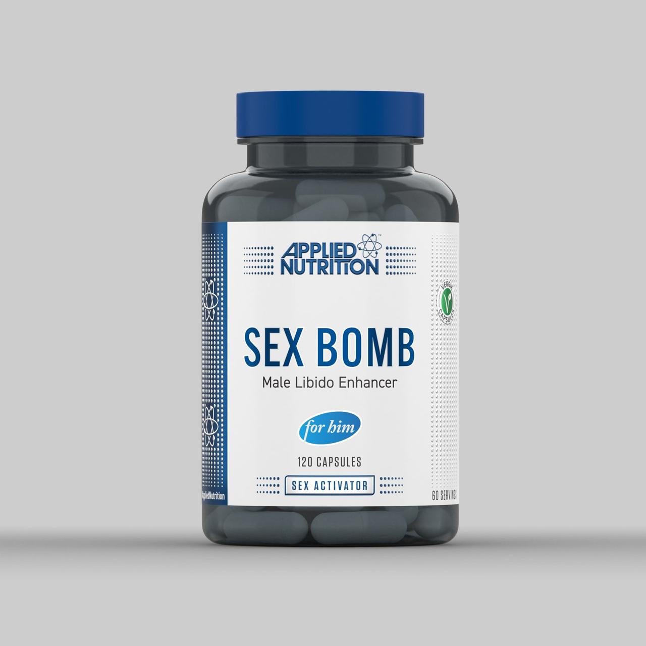 Витаминно-минеральный комплекс для спорта Applied Nutrition Sex Bomb For Him 120 Caps Витаминно-минеральный комплекс для спорта Applied Nutrition Sex Bomb For Him 120 Caps