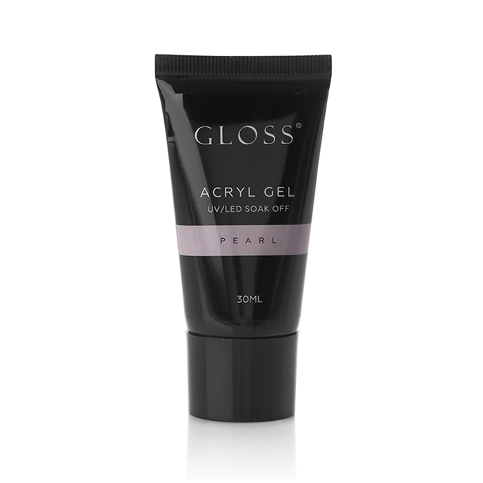 Акрил-гель GLOSS Pearl 30 мл Жемчужный (26361)