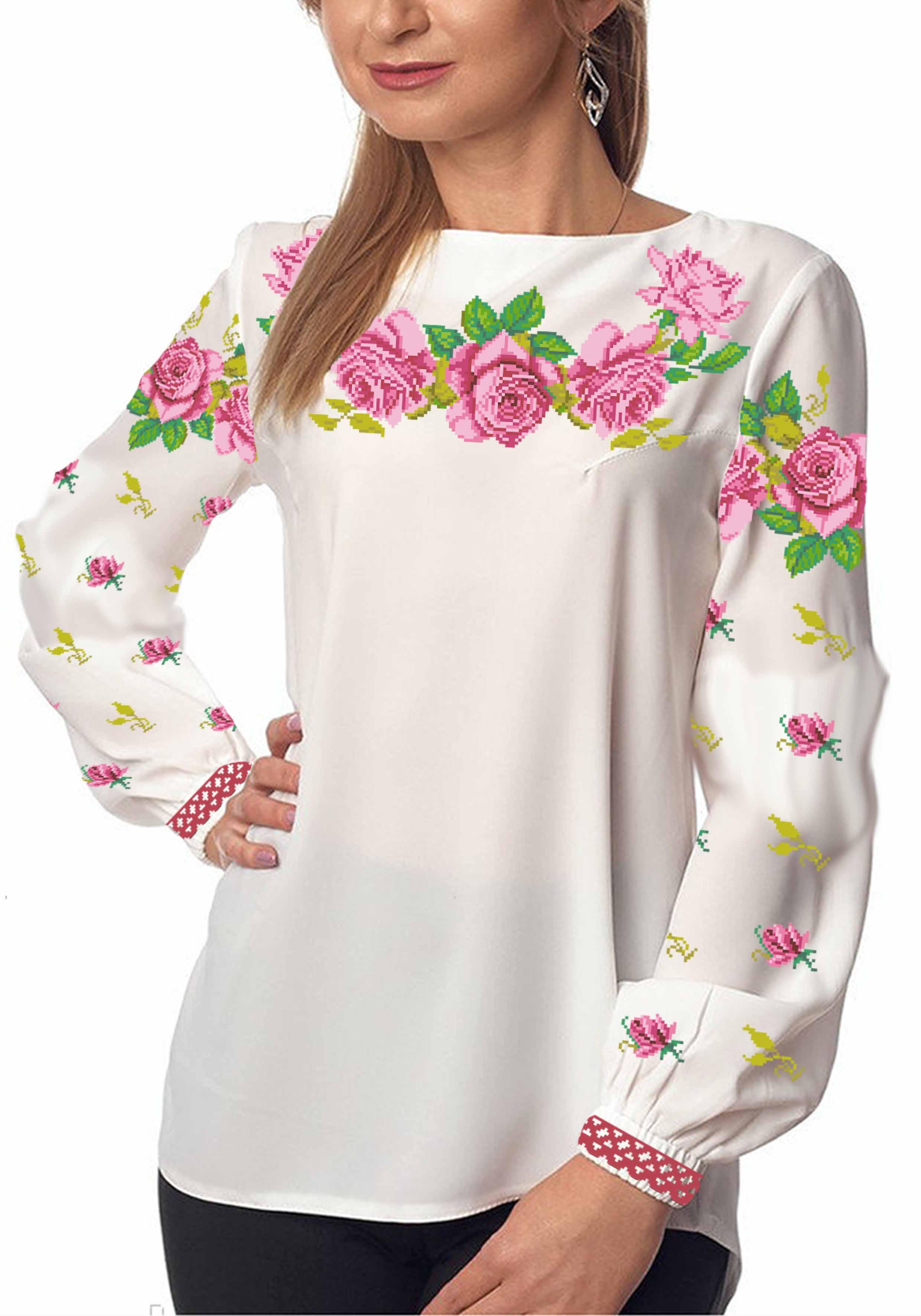 Заготовка для вишивки нитками/бісером габардин (СЖГ-137) Заготовка для вишивки нитками/бісером габардин (СЖГ-137)