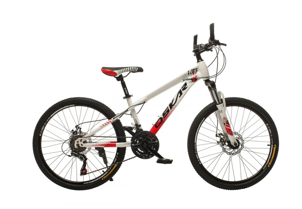 Велосипед Oskar Tuff M16021 24" 13" 2022 Белый (366460)