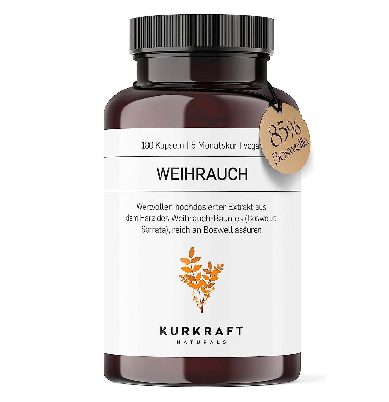 Витамины для иммунитета Kurkraft Экстракт ладана 500 мг 180 капс. (5009144)