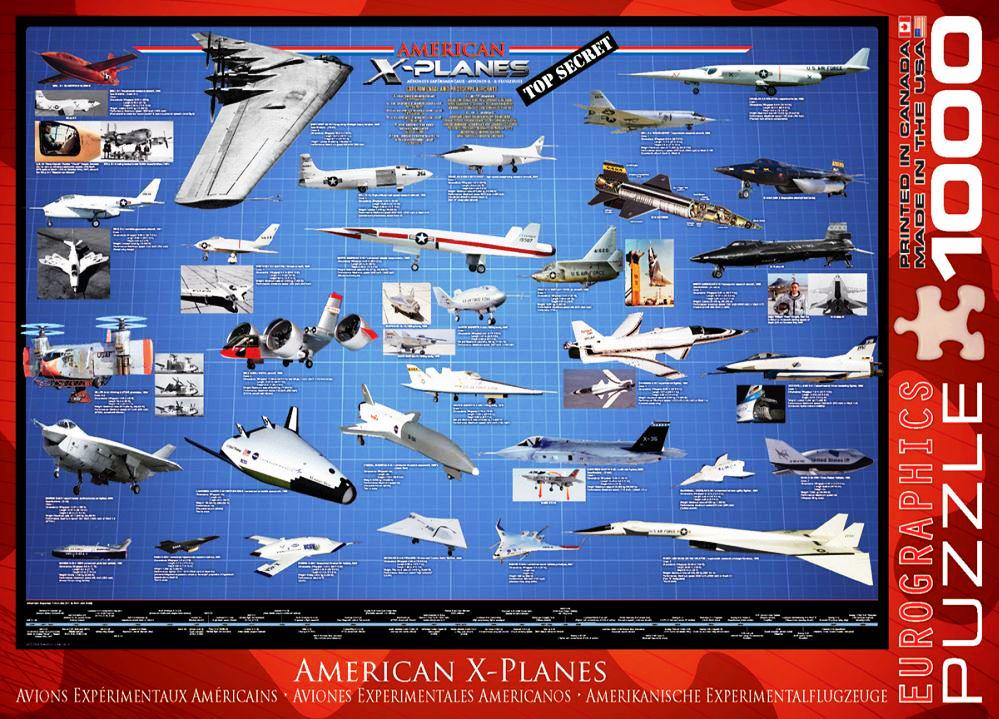Пазлы Eurographics Американские самолеты-разведчики 1000 эл. (6000-0248)