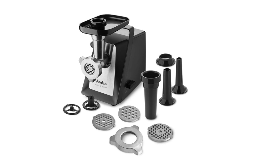 Мясорубка Amica MM3011 2000 Вт Черный/Нержавеющая сталь (101477)