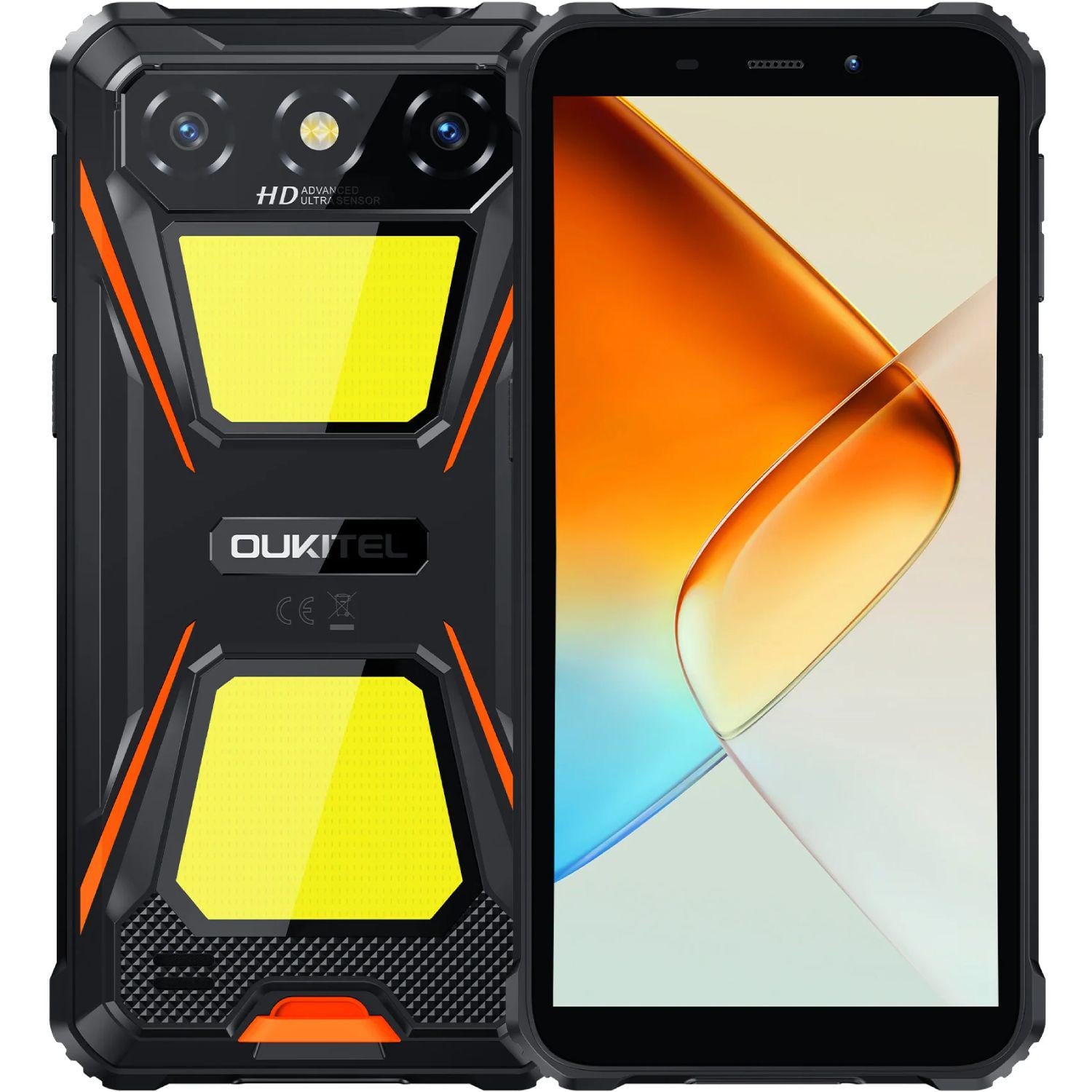 Смартфон Oukitel G5 6" 4/64 Гб 6300 mAh Unisoc T310 13+5 Мп Orange (G5_4_64_OR)