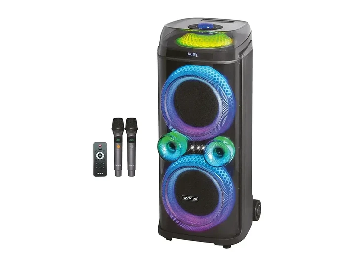 Колонка акустична ZXX-9900 80 Вт акумуляторна з пультом Чорний (GR-06097) Колонка акустична ZXX-9900 80 Вт акумуляторна з пультом Чорний (GR-06097)