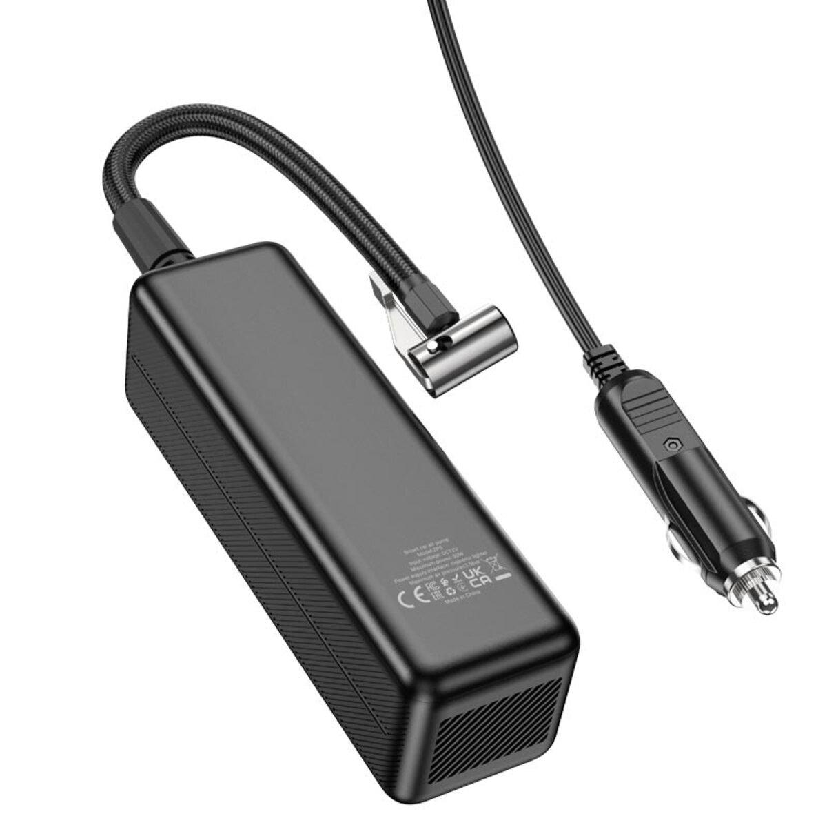 Насос автомобильный Hoco ZP5 May smart air pump Black (6931474795526) - фото 6 Насос автомобильный Hoco ZP5 May smart air pump Black (6931474795526) - фото 6