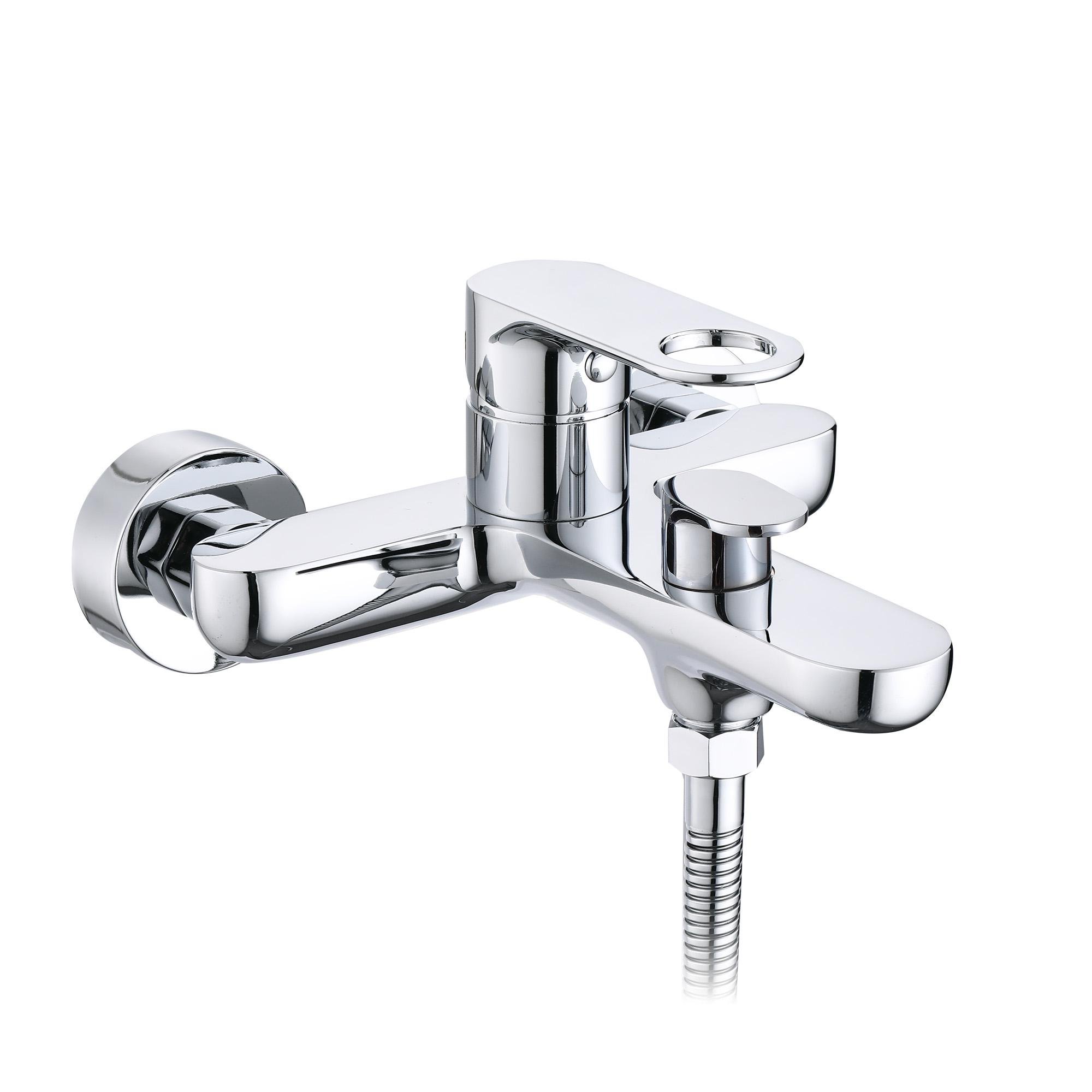 Смеситель для ванны Q-tap Jay QTJAY259CRM45541 однорычажный Хром (228416)