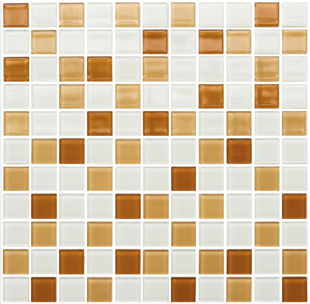Керамическая мозаика Kotto Ceramica GM 4036 C3 300x300x4 мм/25x25 мм Honey m/Honey w/White