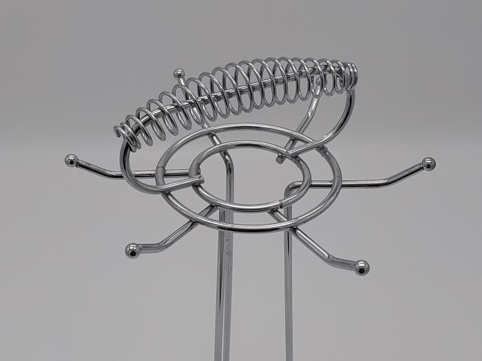 Стійка для чашок Пружина металева на 6 гачків H 41 см (438599439) - фото 2 Стійка для чашок Пружина металева на 6 гачків H 41 см (438599439) - фото 2