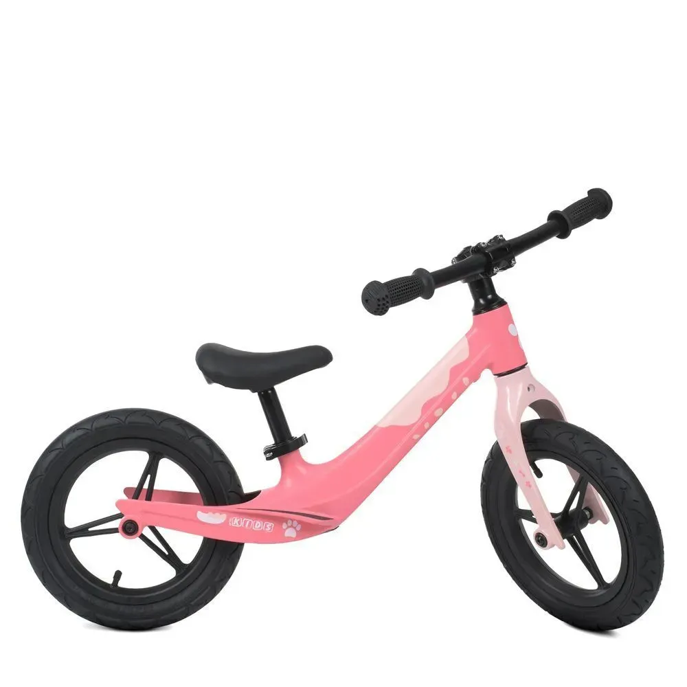 Беговел Crosser Magnesium Balance 12" надувные колеса Розовый (151-98-BMB12PN)