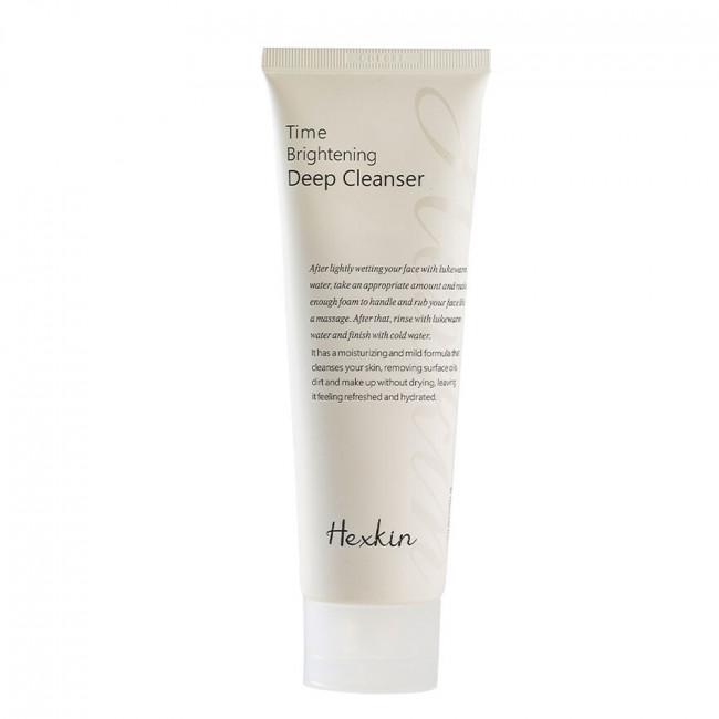 Пенка для умывания лица Hexkin Time Brightening Deep Cleanser 120 мл Пенка для умывания лица Hexkin Time Brightening Deep Cleanser 120 мл