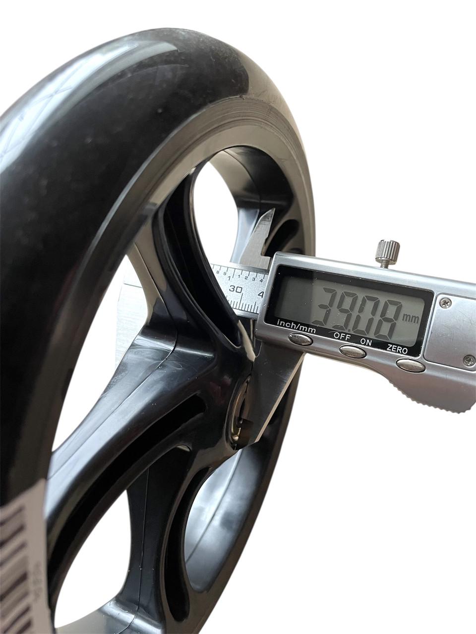 Колесо для самоката PU з підшипниками 608 175х30 мм Чорний - фото 6 Колесо для самоката PU з підшипниками 608 175х30 мм Чорний - фото 6