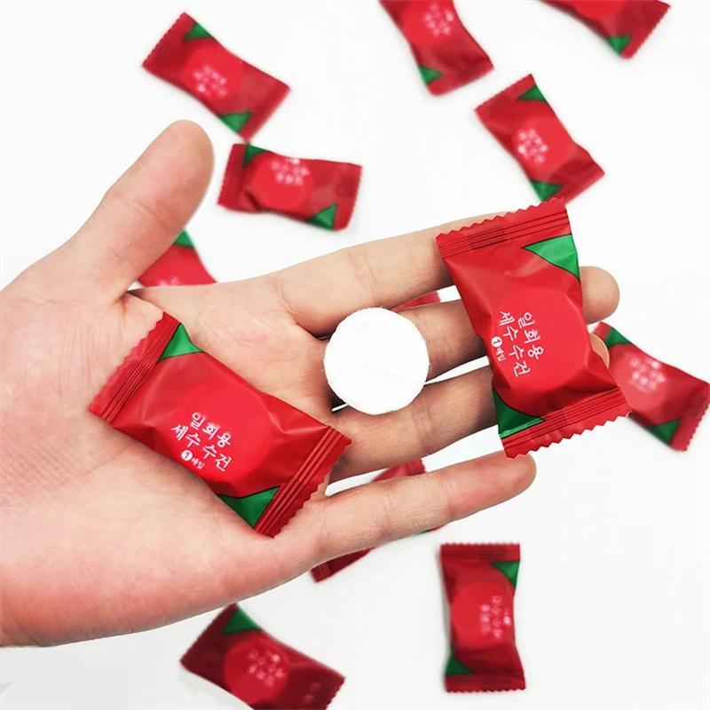 Набір одноразових пресованих серветок Travel таблетки 10 шт. Білий (2789190579) - фото 4 Набір одноразових пресованих серветок Travel таблетки 10 шт. Білий (2789190579) - фото 4