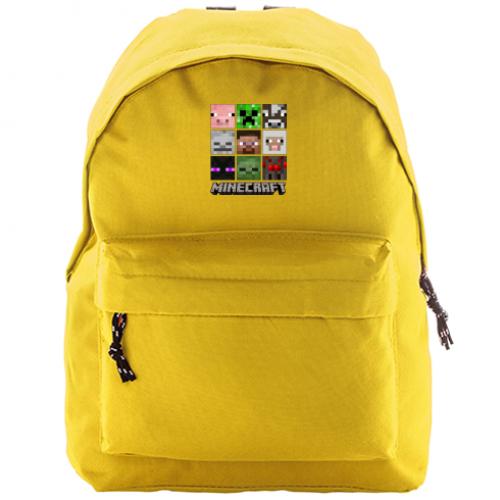 Городской рюкзак Compact Minecraft character heads (16028006-6-160920)