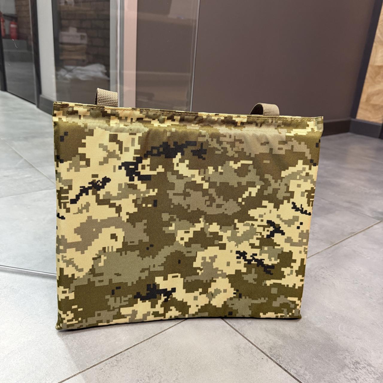 Каремат одинарный с мягким баллистическим пакетом I класса WinTac Cordura 1000D 350х300х20 мм Пиксель (247422-244579) - фото 5