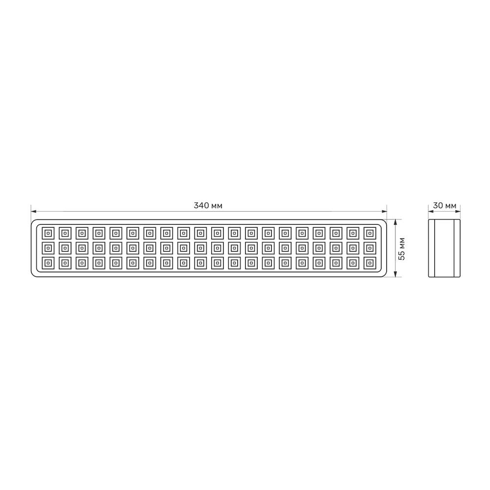 Светильник LED аварийный TITANUM 60 LED 6500K TL-EM1108 (27385) - фото 4