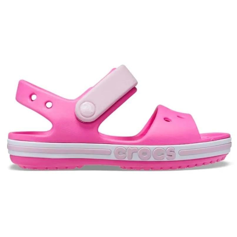 Сандалі дитячі Crocs Bayaband Sandal р. 29/19 см Electric Pink (15408193)
