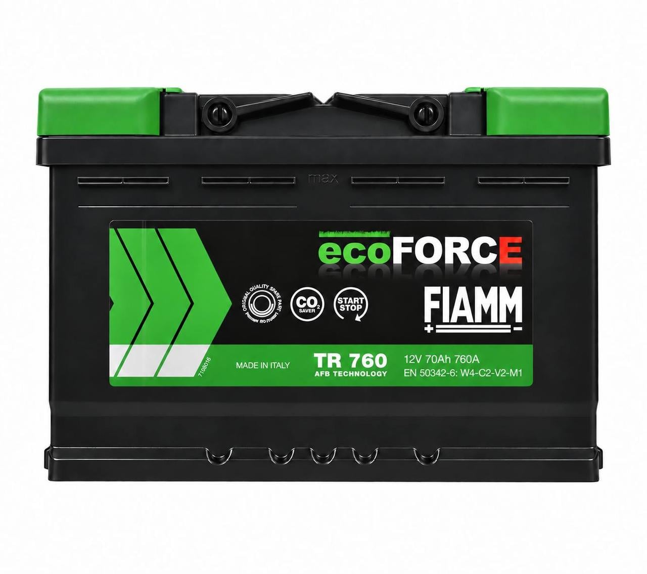 Акумулятор автомобільний Fiamm AFB 70 Ah 760A R+ 12V (3203497810)