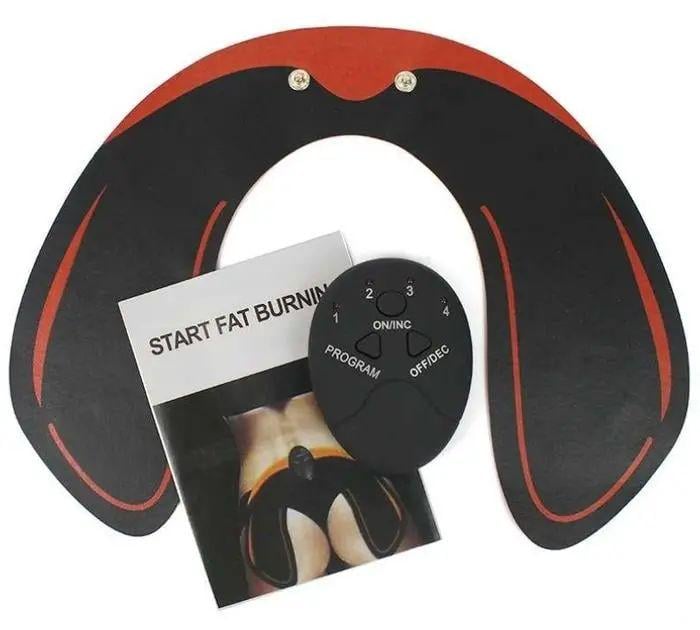 Миостимулятор тренажер для ягодиц EMS Hips Traine импульсный силиконовый Черный