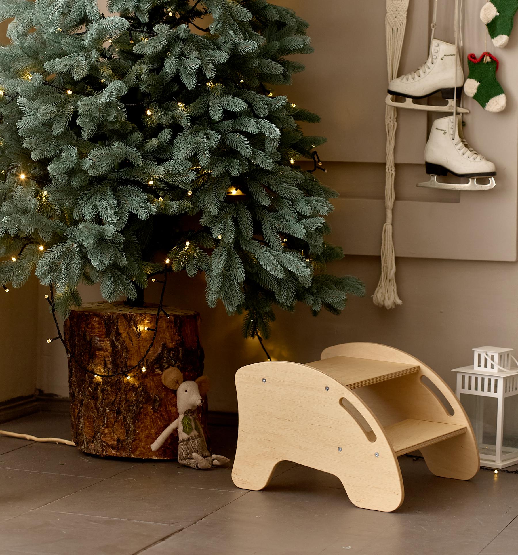 Дитяча підставка-сходинка Just Kids для кухні та ванної з фанери - фото 5 Дитяча підставка-сходинка Just Kids для кухні та ванної з фанери - фото 5