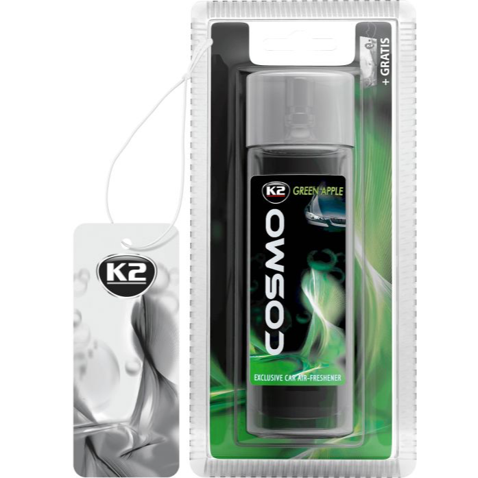 Ароматизатор розпилюваний K2 Cosmo Green Apple 50 мл (2040229792)