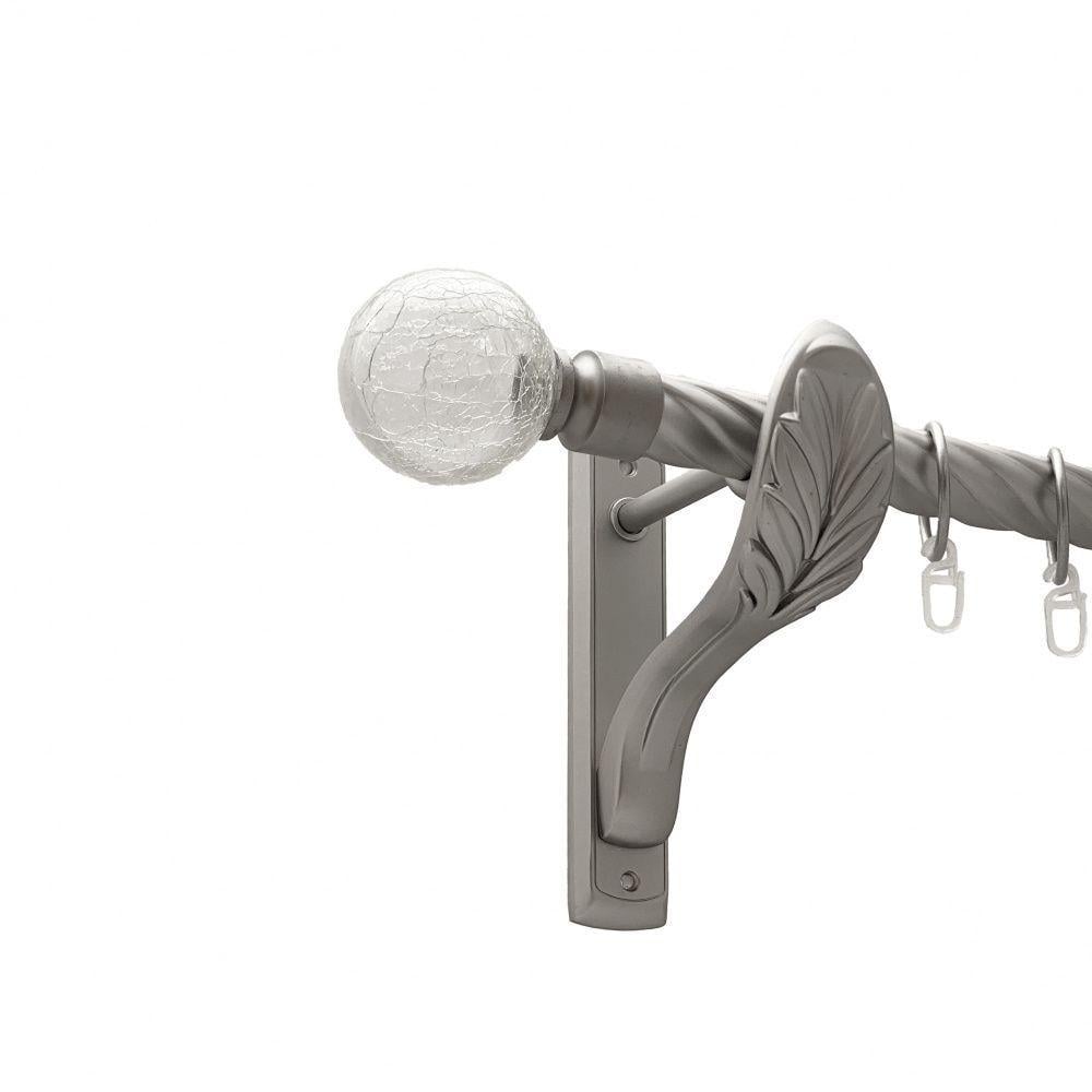 Карниз для штор Orvit Сепия скрученный однорядный 25 мм 240 см Сатин (00-00011433)