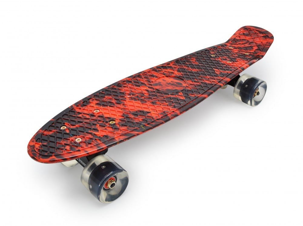 Пенниборд Penny Style 22" светящиеся колеса Fire (2T2034)