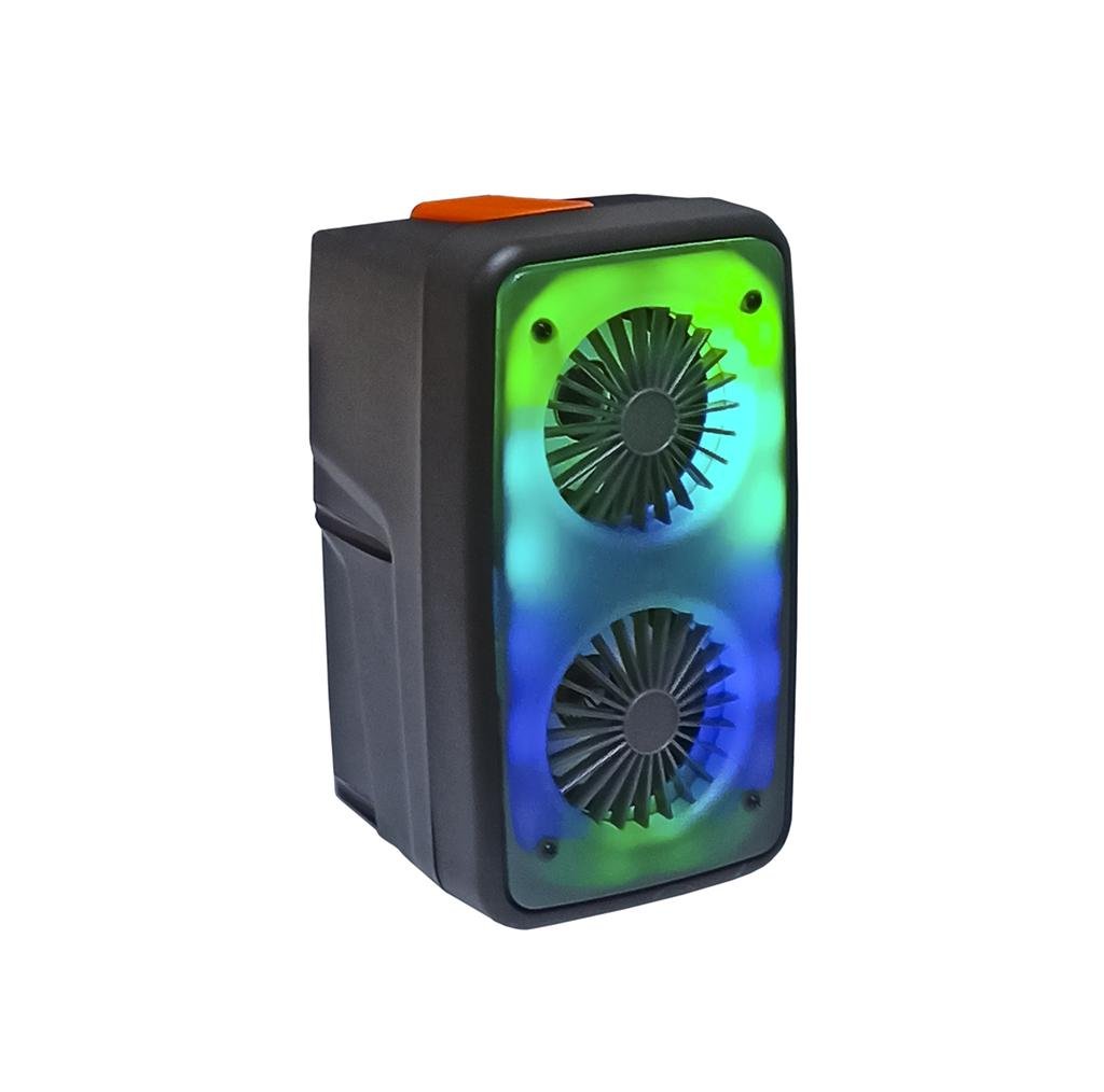 Портативная колонка Kimiso QS-2303 с подсветкой (30293)