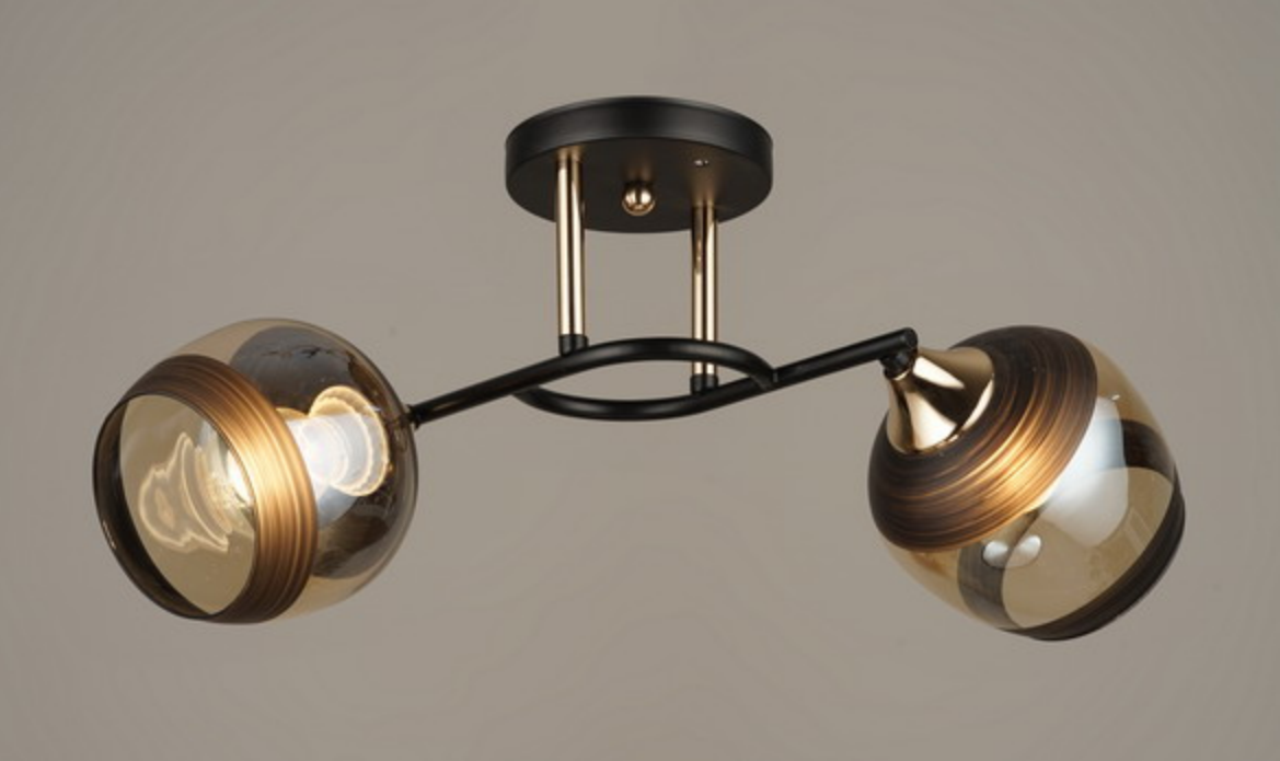 Люстра потолочная Sirius W3020/2 на 2 плафона (000036838)