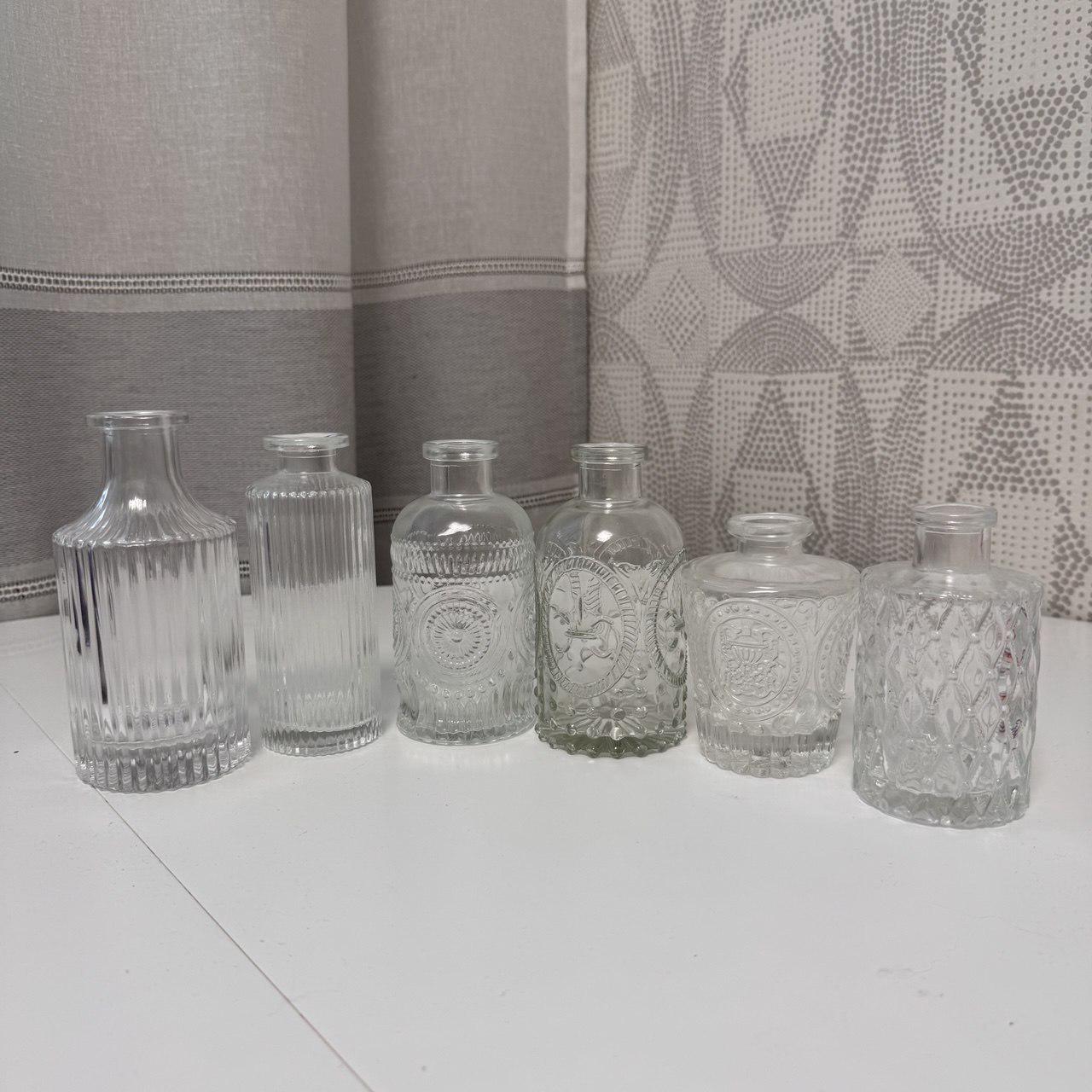 Набір декоративних ваз виконаних під кришталь 6 шт. (AWN-00460) Набір декоративних ваз виконаних під кришталь 6 шт. (AWN-00460)