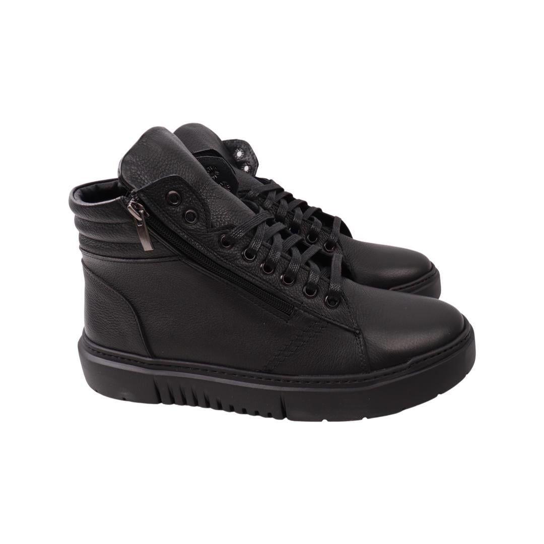 Ботинки мужские Flamanti натуральная кожа р. 41 Черный (94-22ZHC)