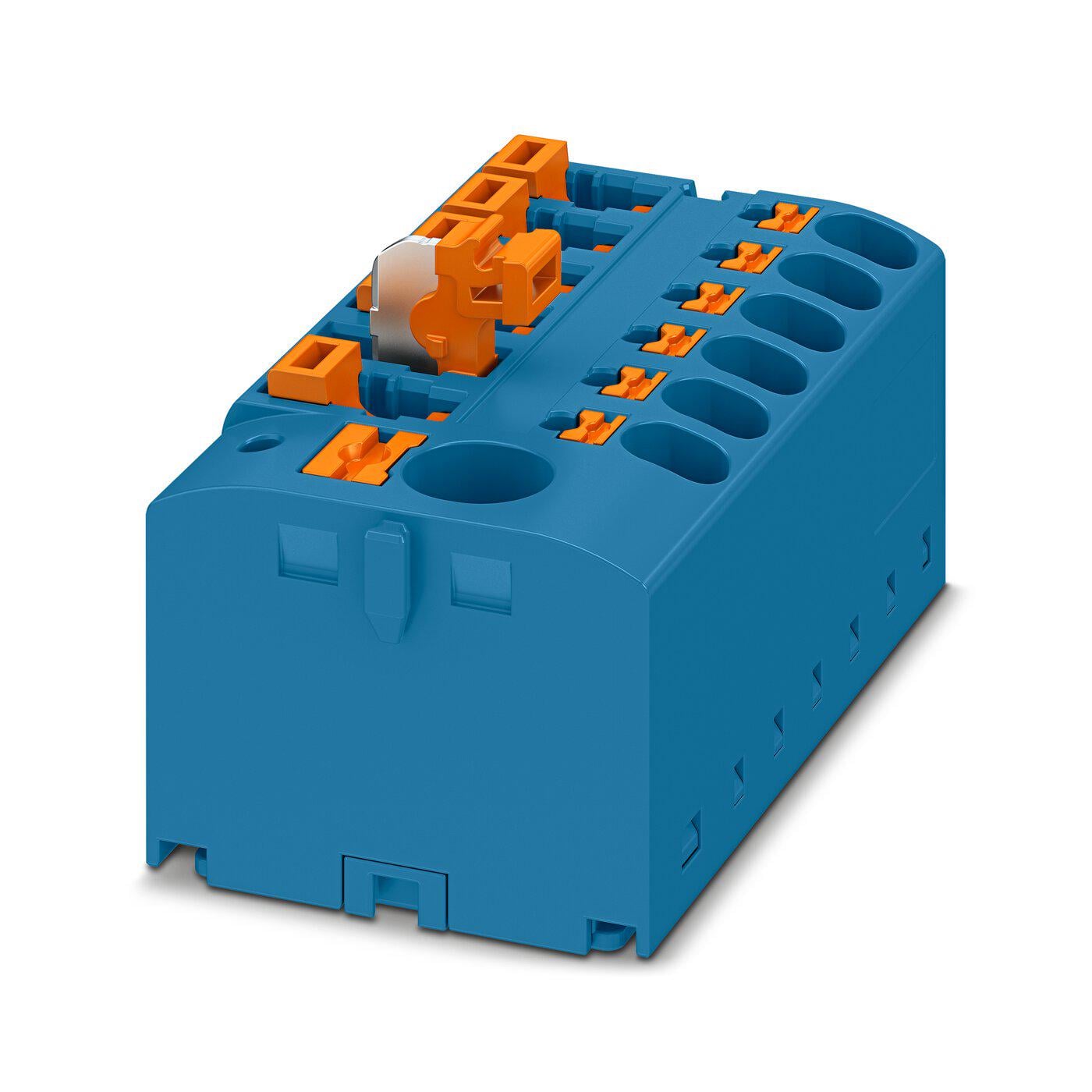 Розподільний блок Phoenix Contact PTFIX 6/6X2,5-MT BU 400В 20A Push-in Cиній (1487214)