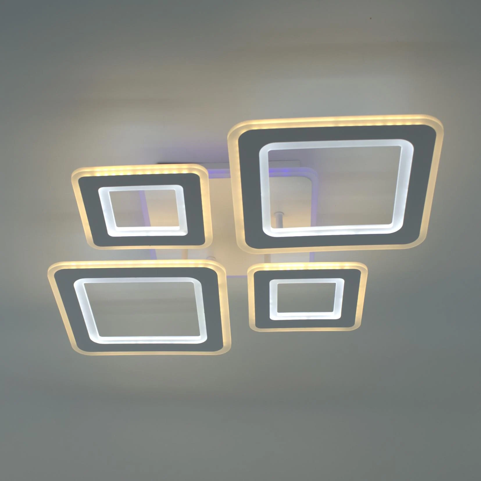 Люстра ESLLSE OVAL RGB 110 Bт 5S 550x520x75 мм Белый (10625)