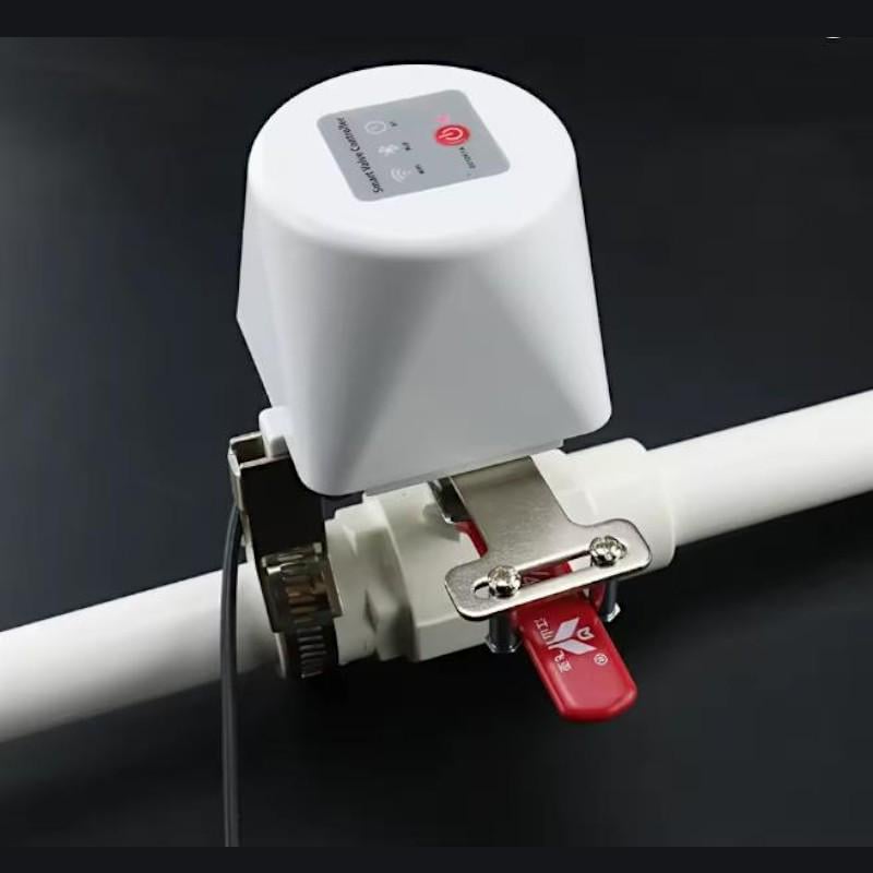 Умный клапан перекрытия воды/газа Tuya Wi-Fi Белый (12844)