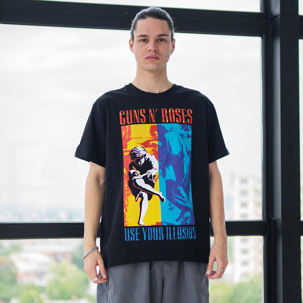 Футболка унисекс Guns N Roses Use Your Illusion S Черный (00000001851)