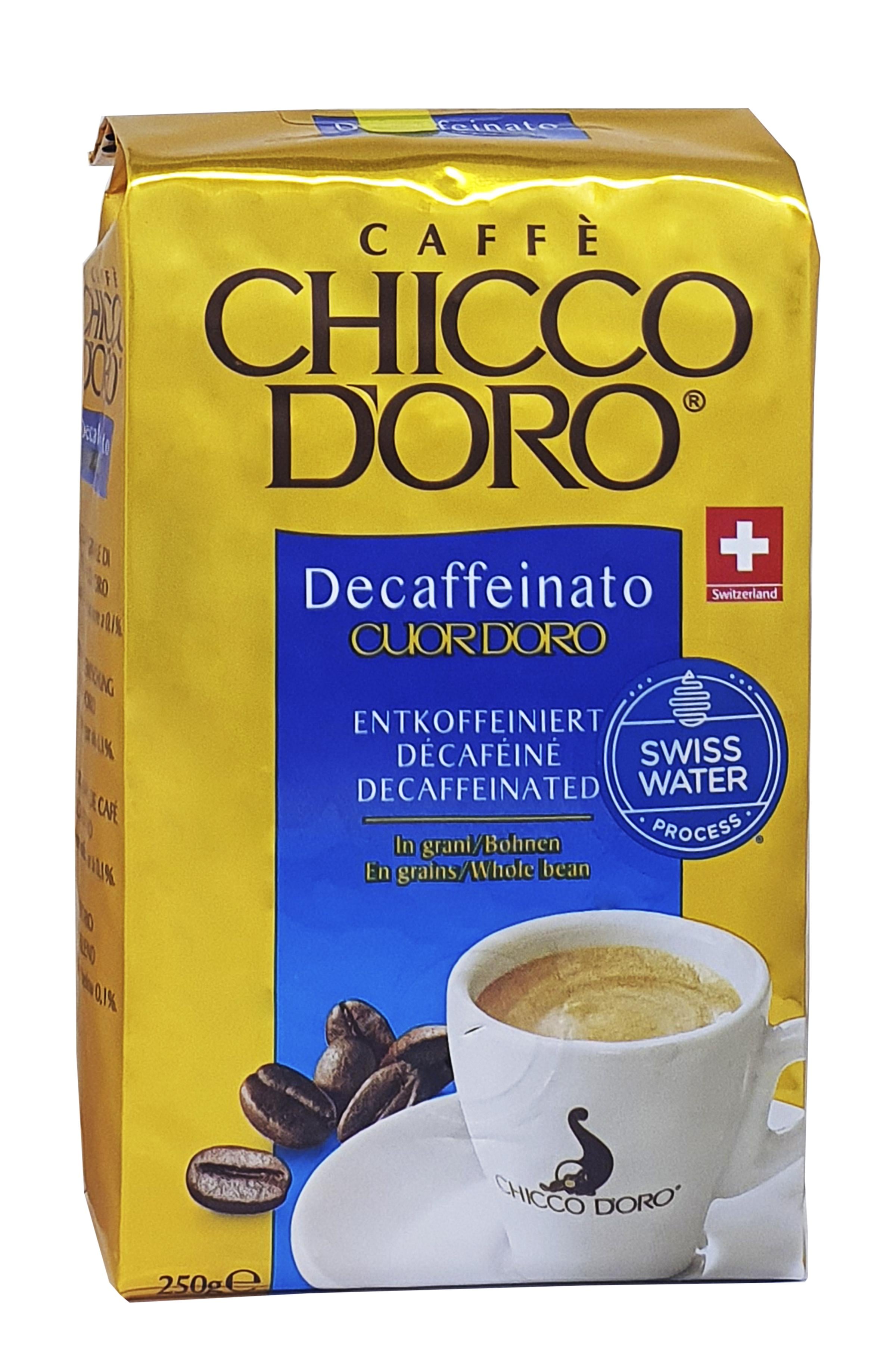 Кава Chicco D'oro Decaffeinato зерно 250 г (58378)