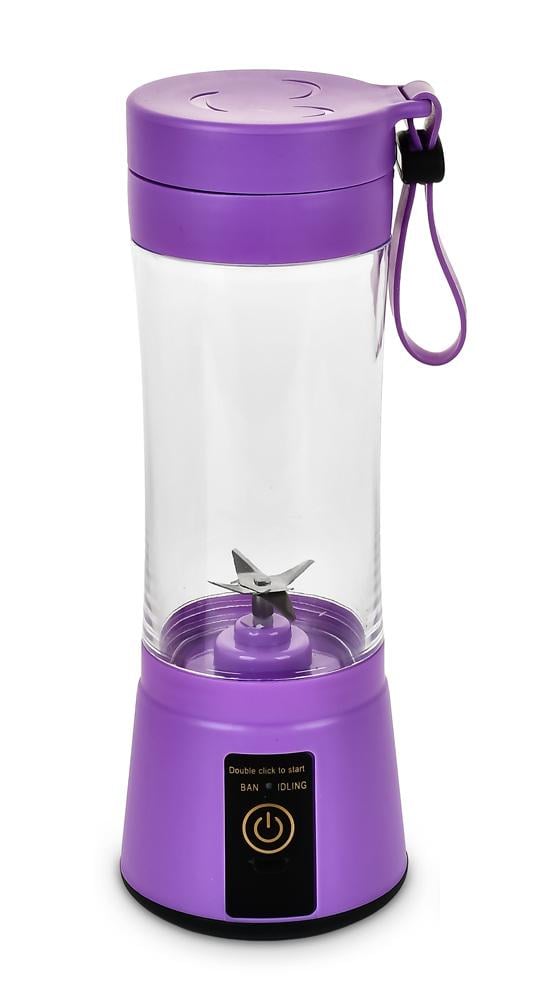 Блендер-бутылка USB Rechargeable 380 мл Фиолетовый (30479) Блендер-бутылка USB Rechargeable 380 мл Фиолетовый (30479)