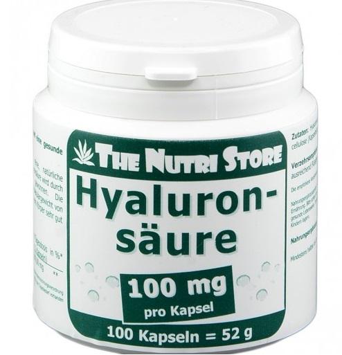 Гіалуронова кислота The Nutri Store Hyaluronic Acid 100 мг 100 Caps (ФР-00000184)