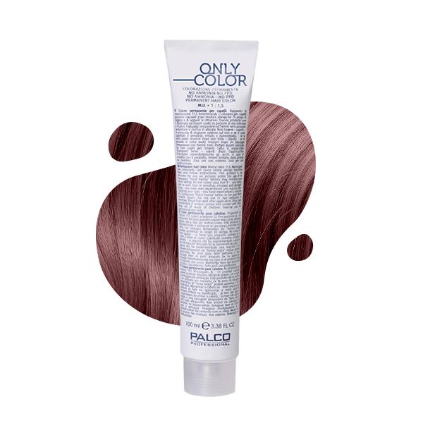 Крем-краска для волос PALCO безаммиачная Only Color №5.6 100 мл Светло-коричнево-красный (29572284)