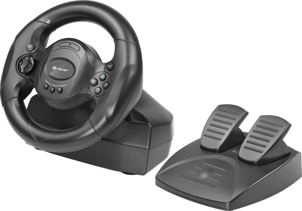 Ігрове рульове колесо Tracer Rayder 4в1 (TRAJOY46765) Ігрове рульове колесо Tracer Rayder 4в1 (TRAJOY46765)