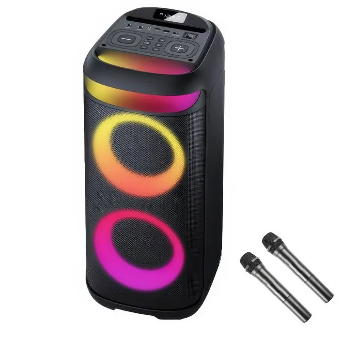 Акустическая система Su-Kam BT-622D Bluetooth 5.1 5400 mAh Black (9487)