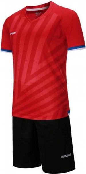 Форма футбольная europaw 016 4XS Красно-черный