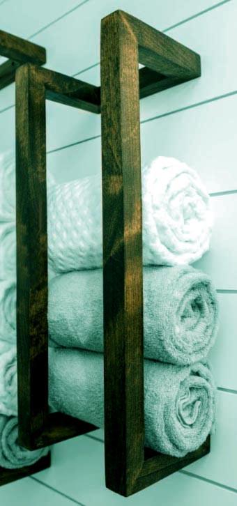 Полка для ванной из дерева Телико 60 Морион (ВНП/607511)