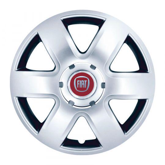 Автомобильные колпаки SKS 337 R15 с логотипом Fiat 4 шт. Серебристый Автомобильные колпаки SKS 337 R15 с логотипом Fiat 4 шт. Серебристый