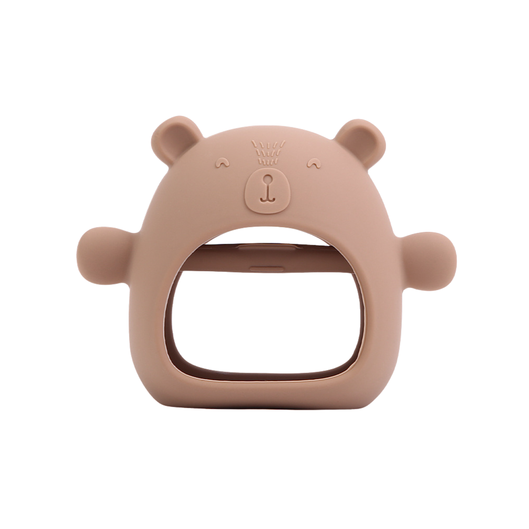 Прорізувач гризунок для зубів малюкам Коричневий