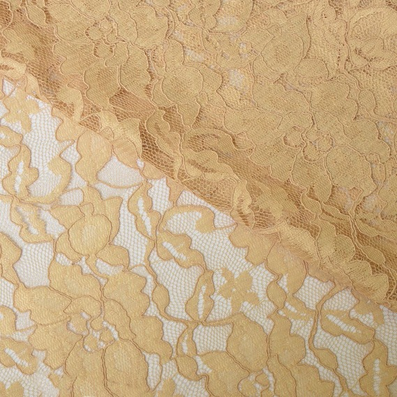Ткань гипюр IDEIA Индонезия 2 1,45 м Песочный (2200004108735)